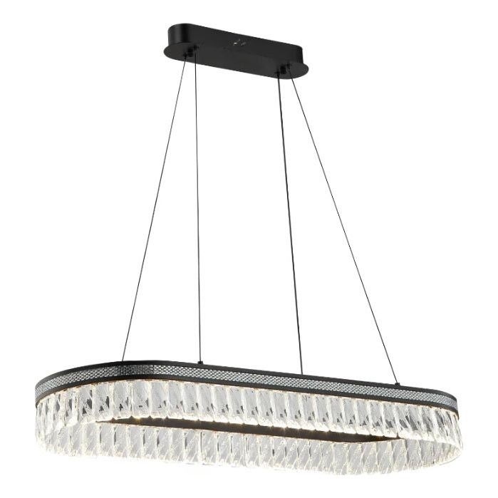 Kryształowy żyrandol LED ściemnialny na lince THALIA LED/50W/230V 3000-6000K + zdalne sterowanie