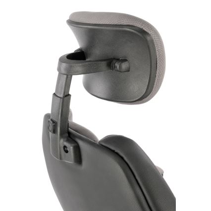 Krzesło biurowe HIRU szare/czarne