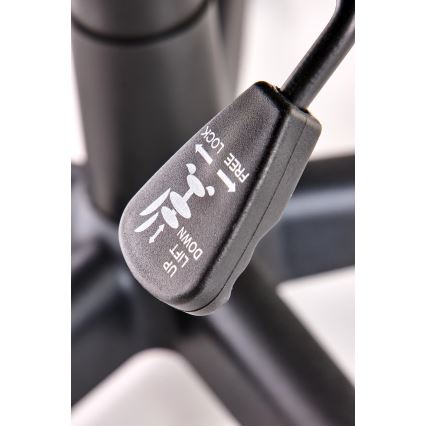 Krzesło biurowe KENU czarne/czerwone