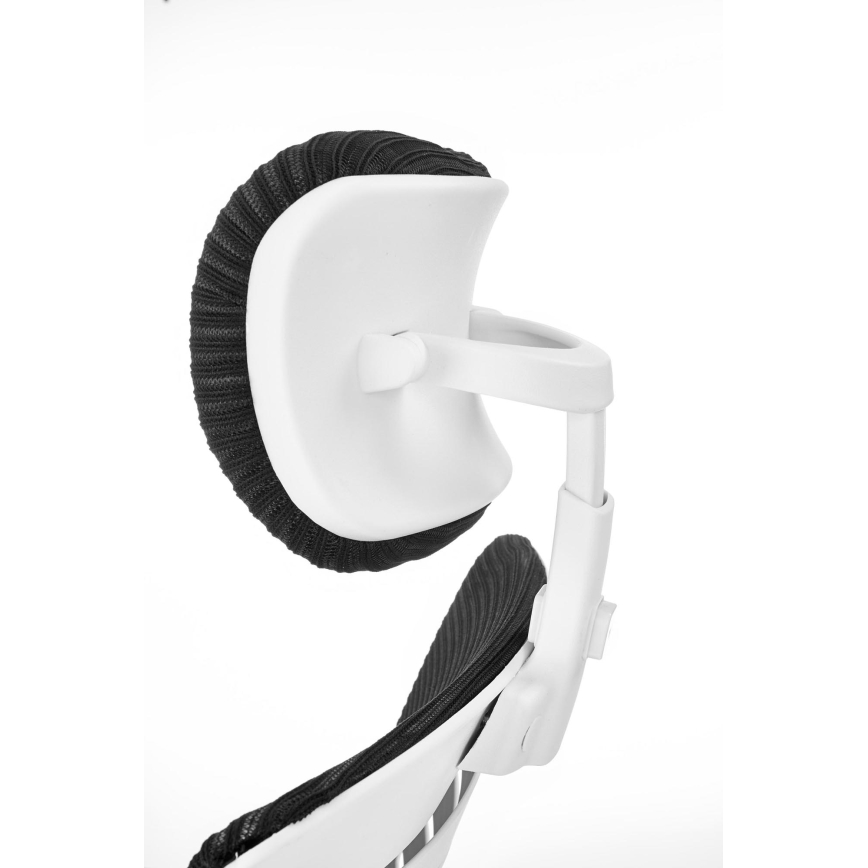 Krzesło biurowe MIRI czarne/białe