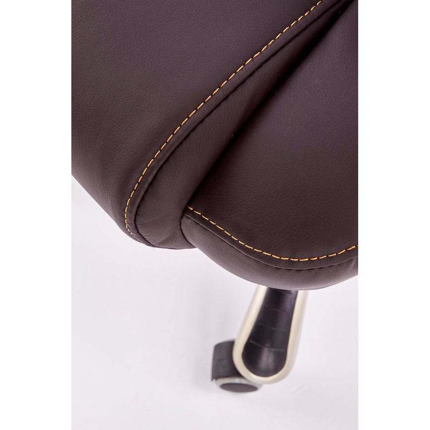 Krzesło biurowe PINU ciemnobrązowe