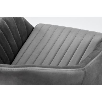 Krzesło biurowe PIRI szare