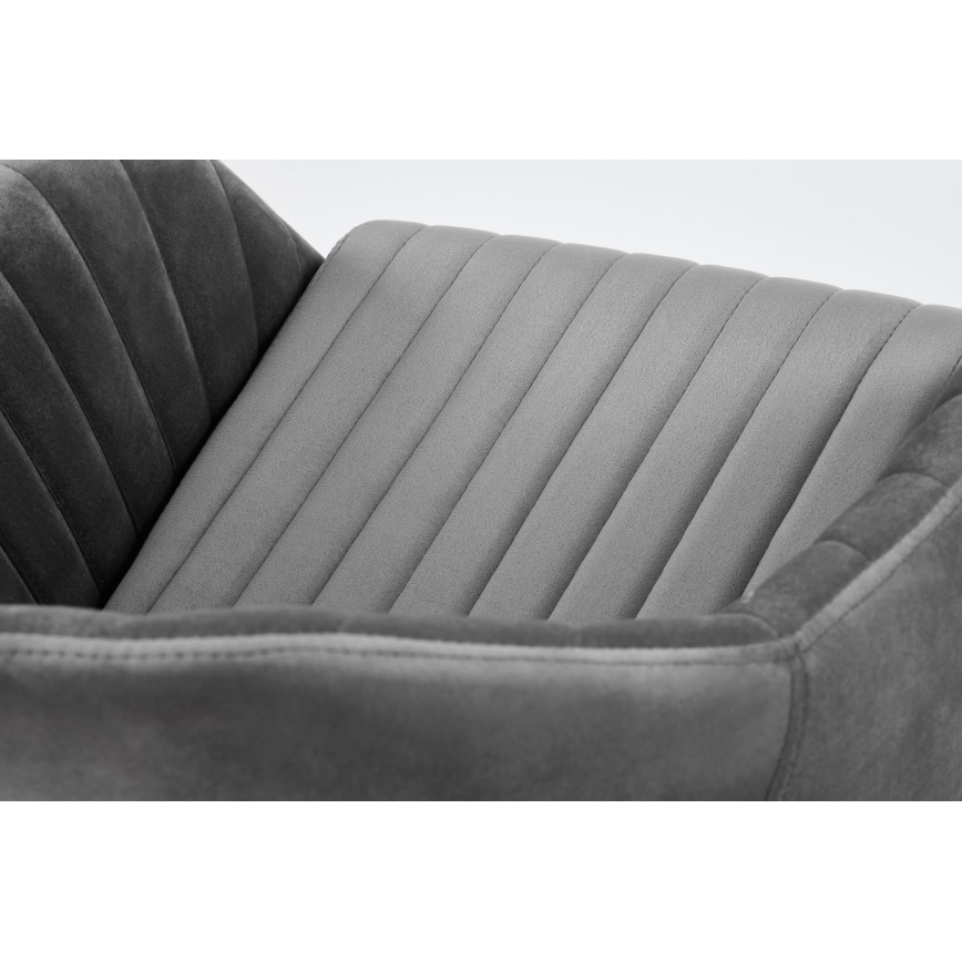 Krzesło biurowe PIRI szare