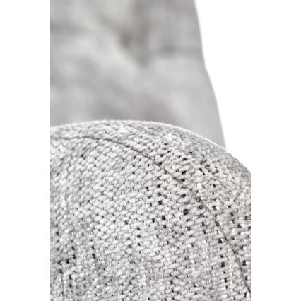 Krzesło biurowe SAVO jasnoszare