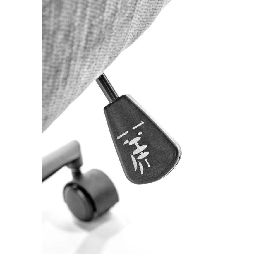 Krzesło biurowe SAVO jasnoszare