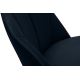 Krzesło do jadalni BAKERI 86x48 cm ciemnoniebieskie/buk