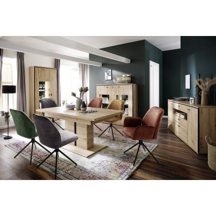 Krzesło do jadalni NEXORO 1 szt. pomarańczowe