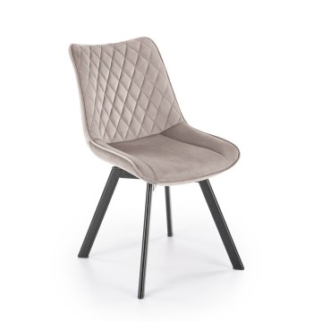 Krzesło do jadalni OMBRA, 1 szt., beżowe