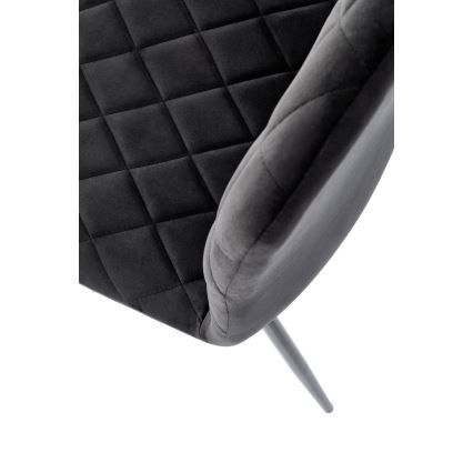 Krzesło do jadalni ORIS 1 szt. czarne