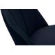 Krzesło do jadalni RIFO 86x48 cm ciemnoniebieske/buk