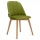 Krzesło do jadalni RIFO 86x48 cm jasnozielone/buk