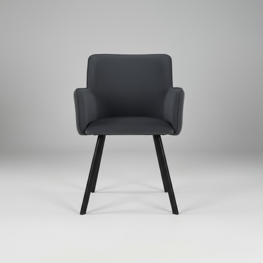 Krzesło jadalniane AMELIA czarne