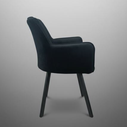 Krzesło jadalniane AMELIA czarne