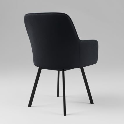 Krzesło jadalniane AMELIA czarne