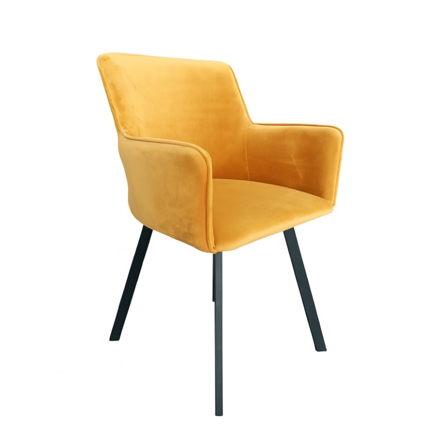 Krzesło jadalniane AMELIA pomarańczowe