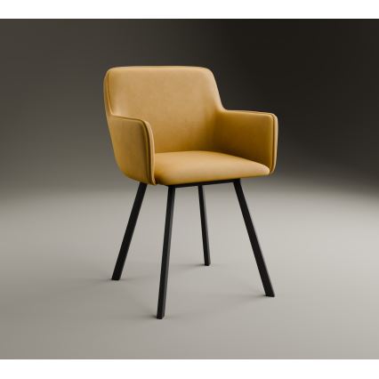 Krzesło jadalniane AMELIA pomarańczowe