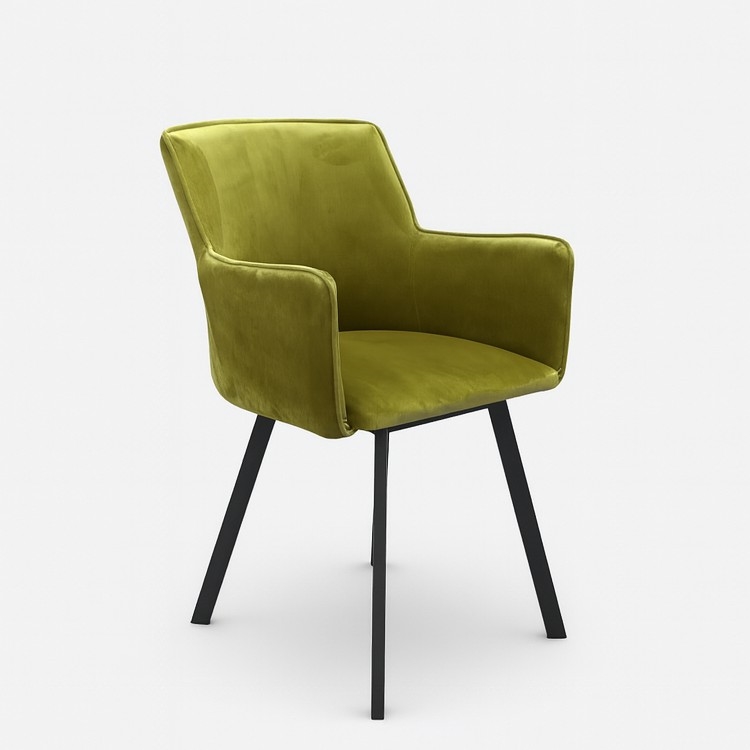 Krzesło jadalniane AMELIA zielone