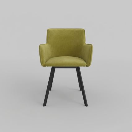 Krzesło jadalniane AMELIA zielone