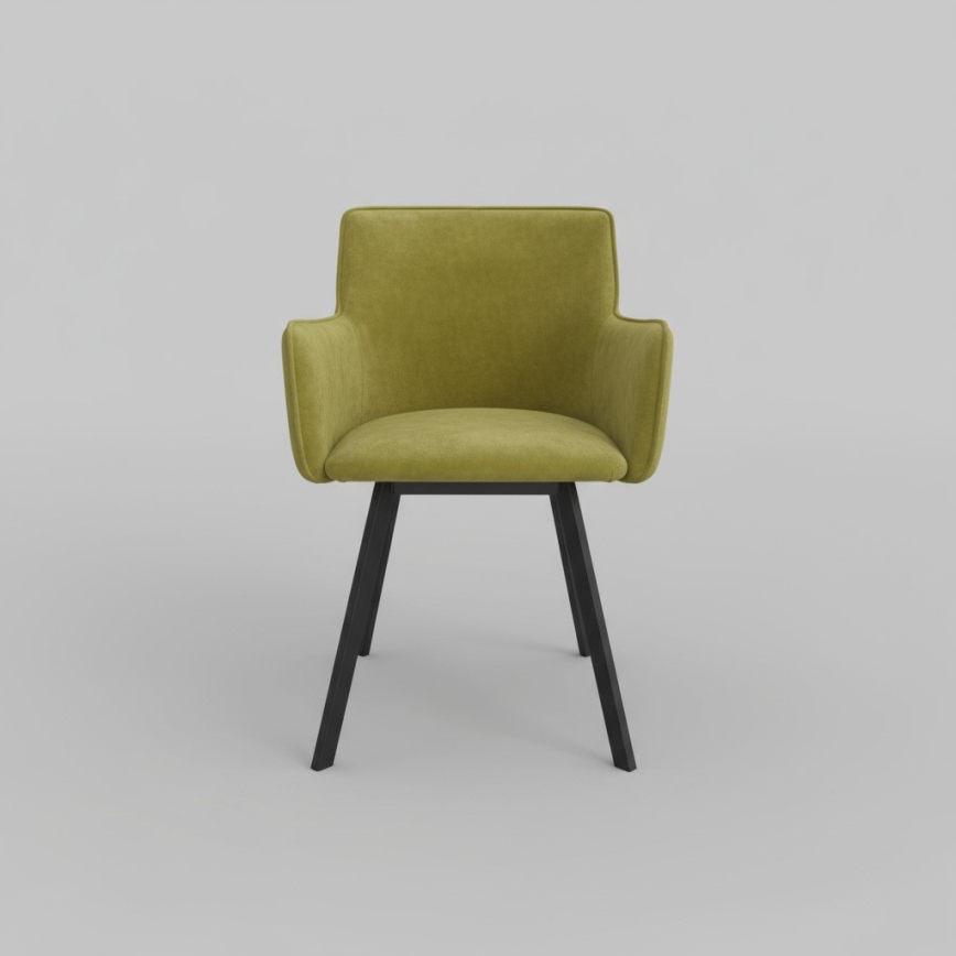 Krzesło jadalniane AMELIA zielone