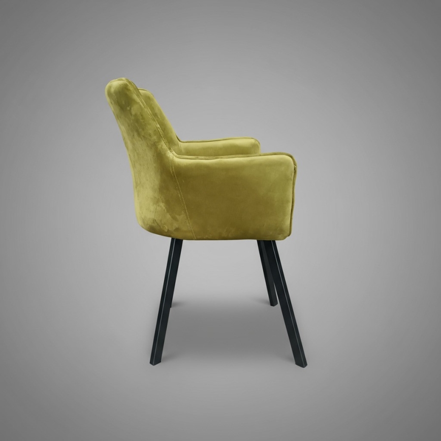 Krzesło jadalniane AMELIA zielone