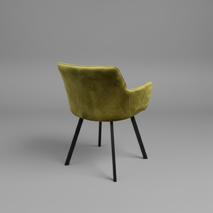 Krzesło jadalniane AMELIA zielone