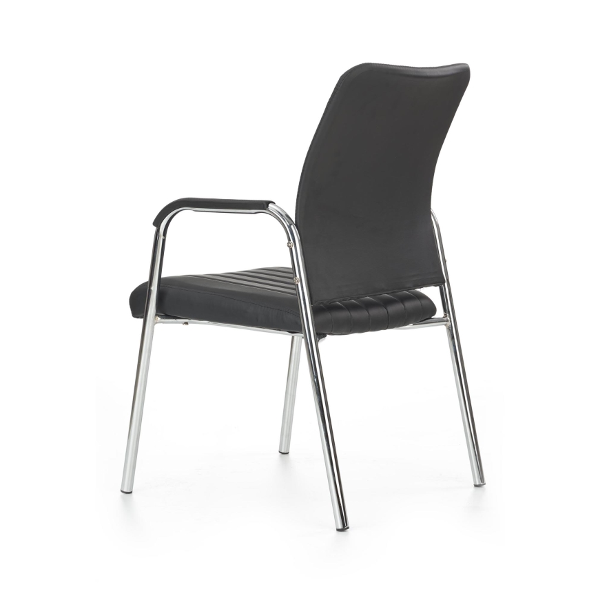 Krzesło jadalniane KIVI, 1 szt., czarne