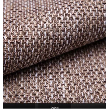 Krzesło jadalniane NATE białe/brązowe