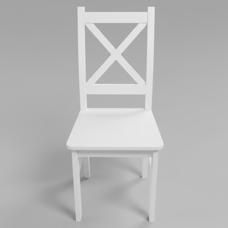 Krzesło jadalniane NATE białe