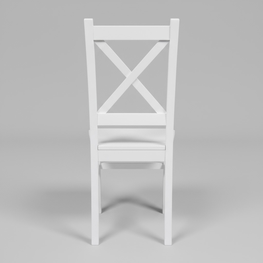 Krzesło jadalniane NATE białe