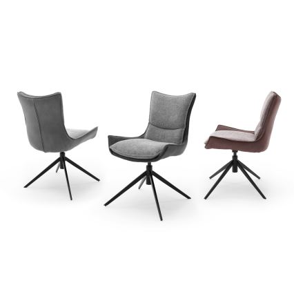 Krzesło ZAIRA, 1 szt., brązowe/czerwone