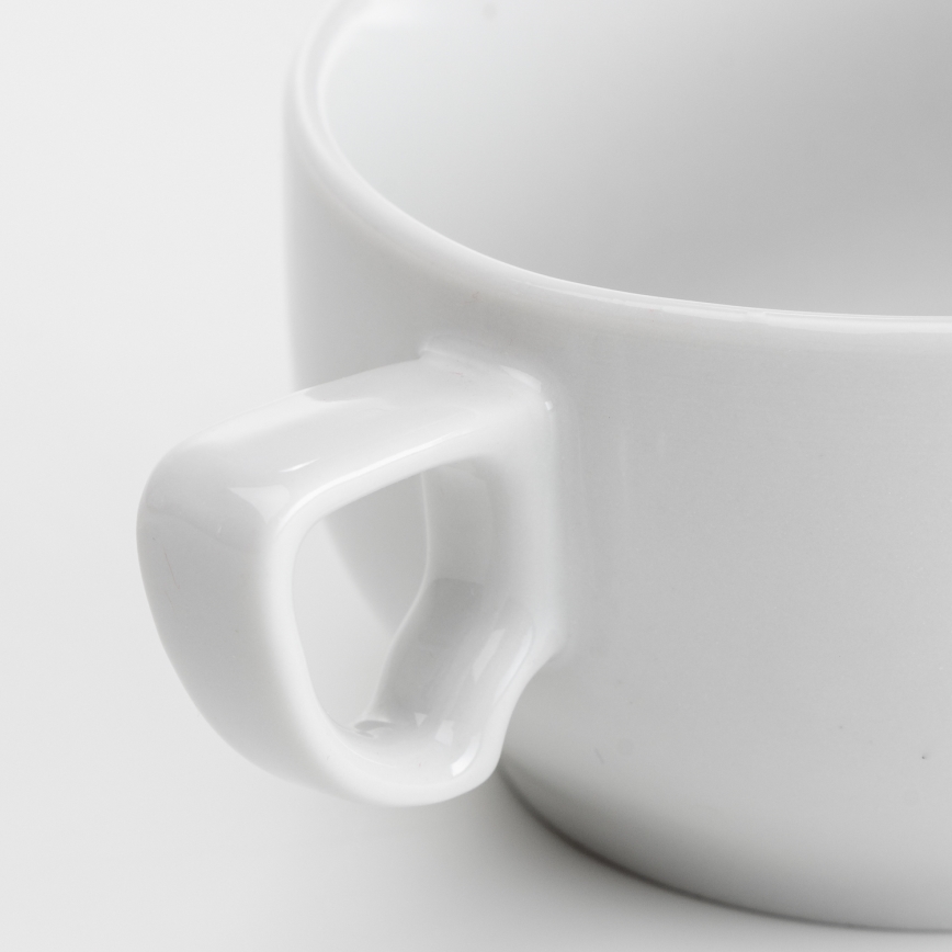 Kubek ceramiczny AEROSET biały