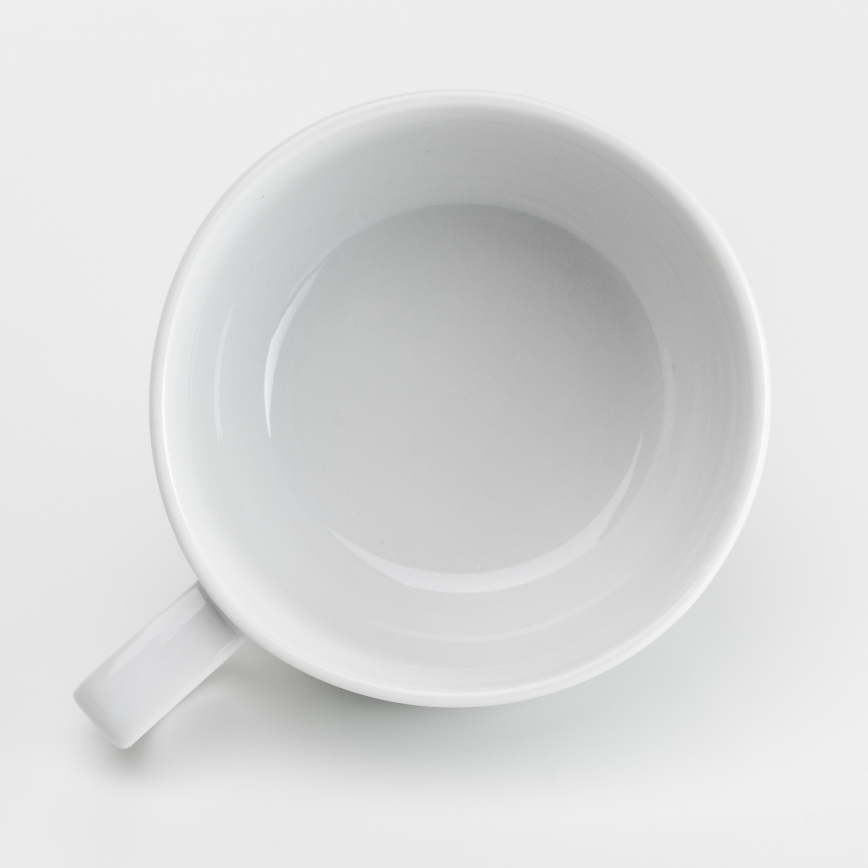 Kubek ceramiczny AEROSET biały