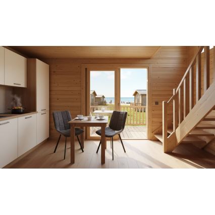 Kwadratowy stół jadalniany LEVI dąb