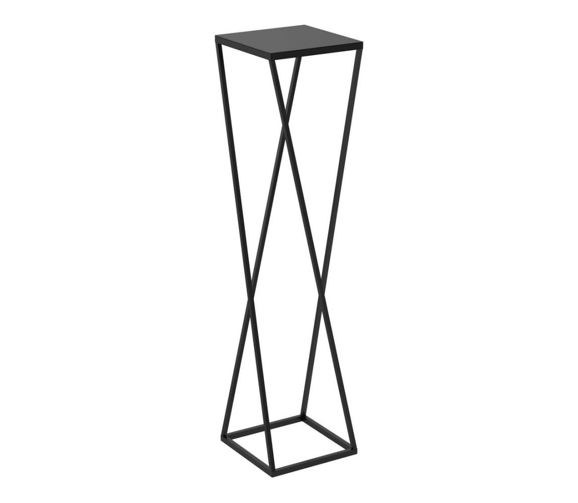 Kwietnik 100x24 cm czarne