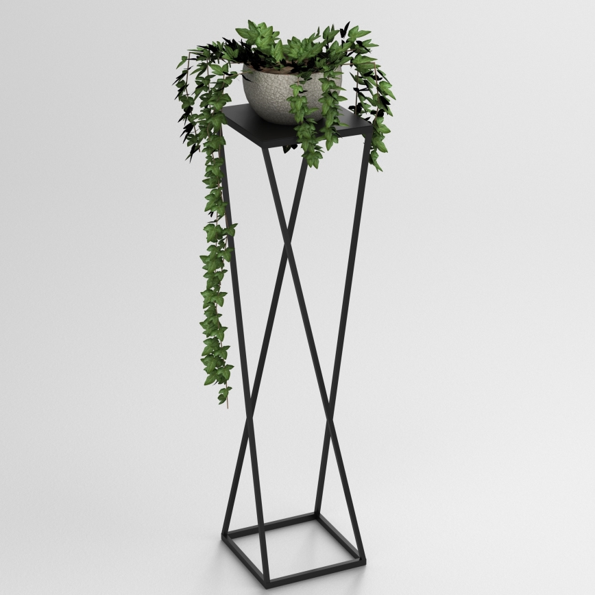Kwietnik 100x24 cm czarne