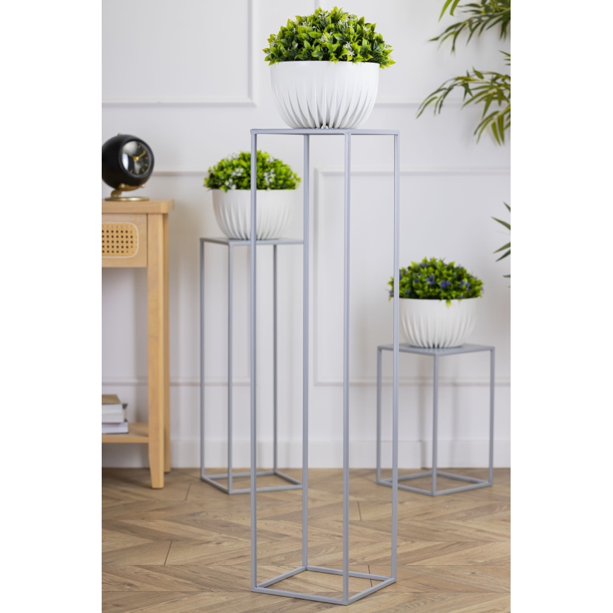 Kwietnik 100x24 cm szary