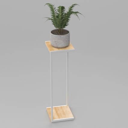 Kwietnik 100x30x34 cm białe