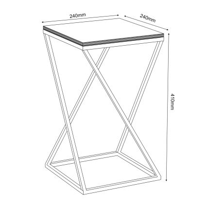 Kwietnik 40x24 cm białe