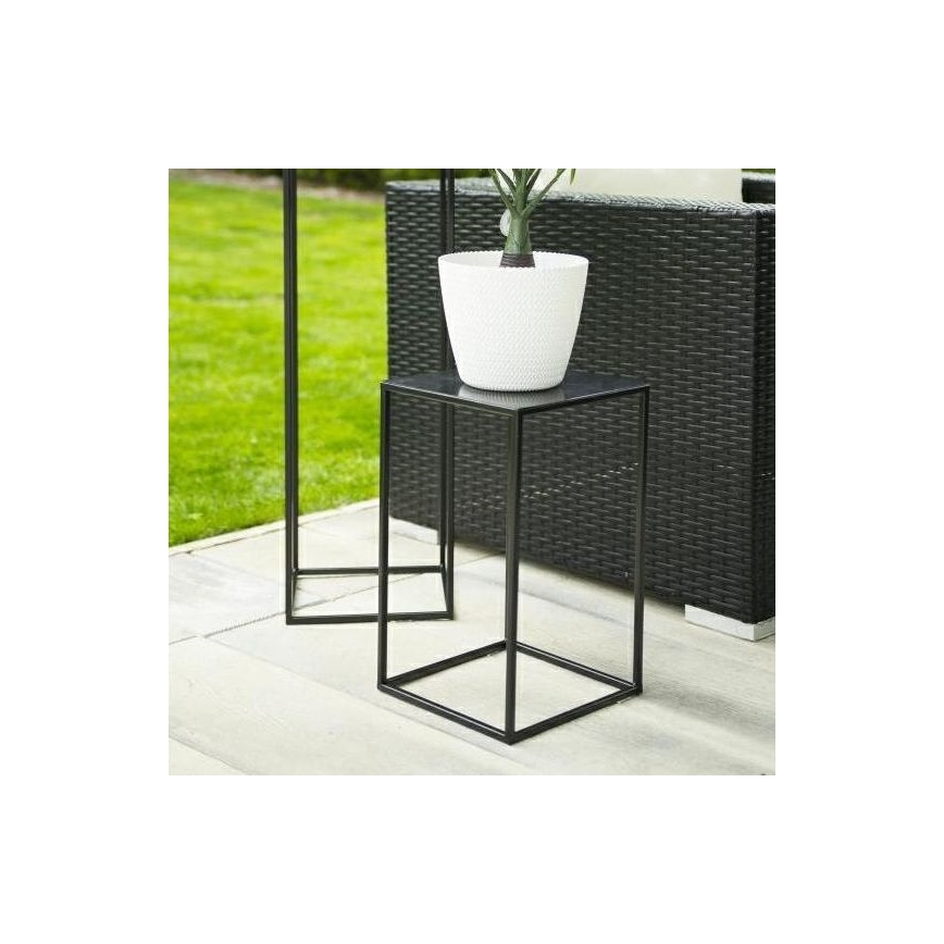 Kwietnik 40x24 cm czarny