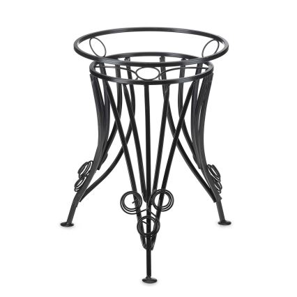 Kwietnik 47x43 cm czarny