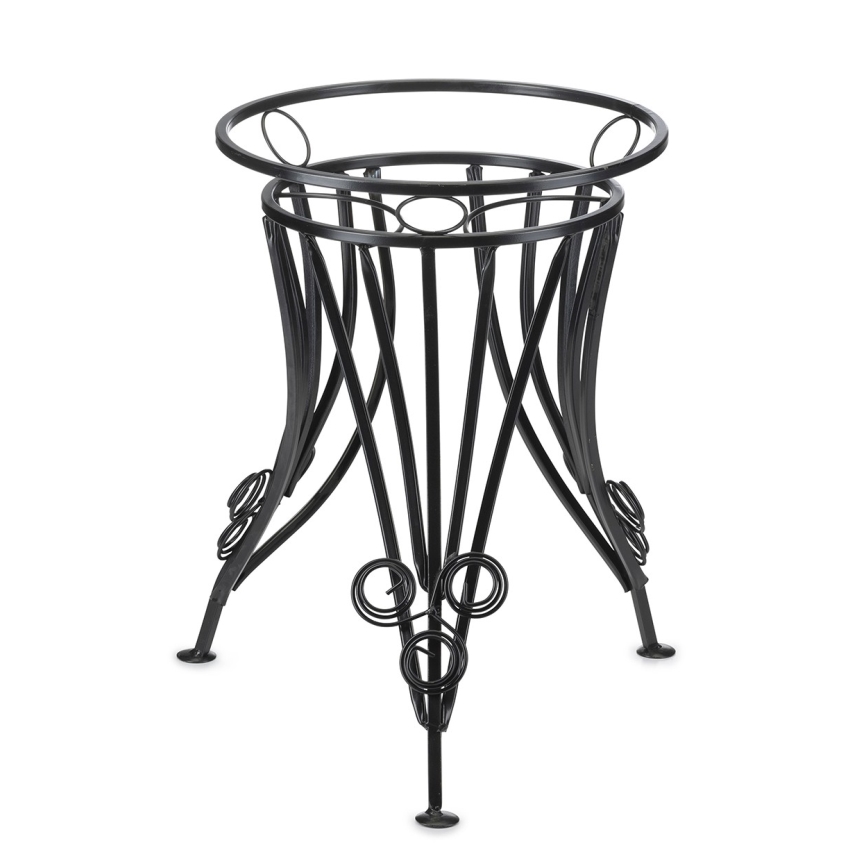 Kwietnik 47x43 cm czarny