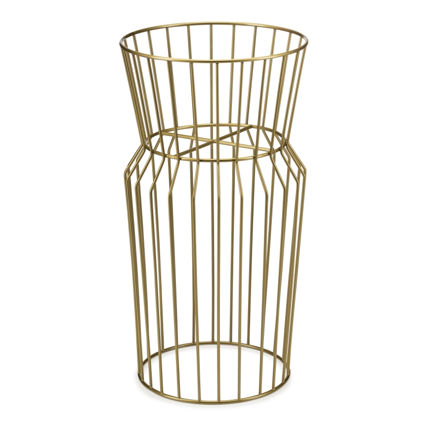 Kwietnik 50x26 cm złoty