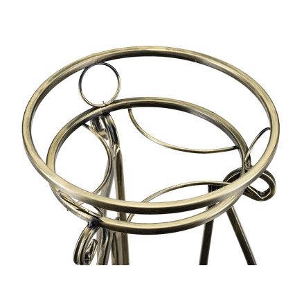 Kwietnik 62x28 cm złoty