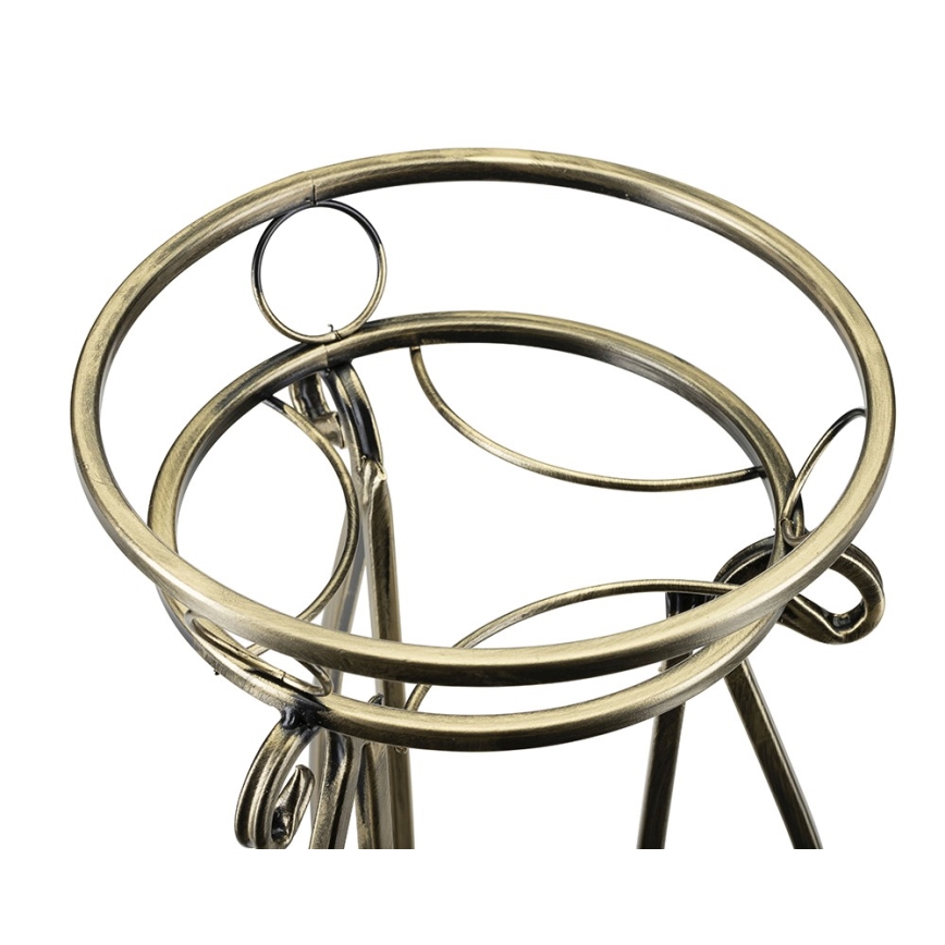 Kwietnik 62x28 cm złoty