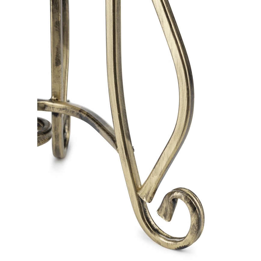 Kwietnik 62x28 cm złoty