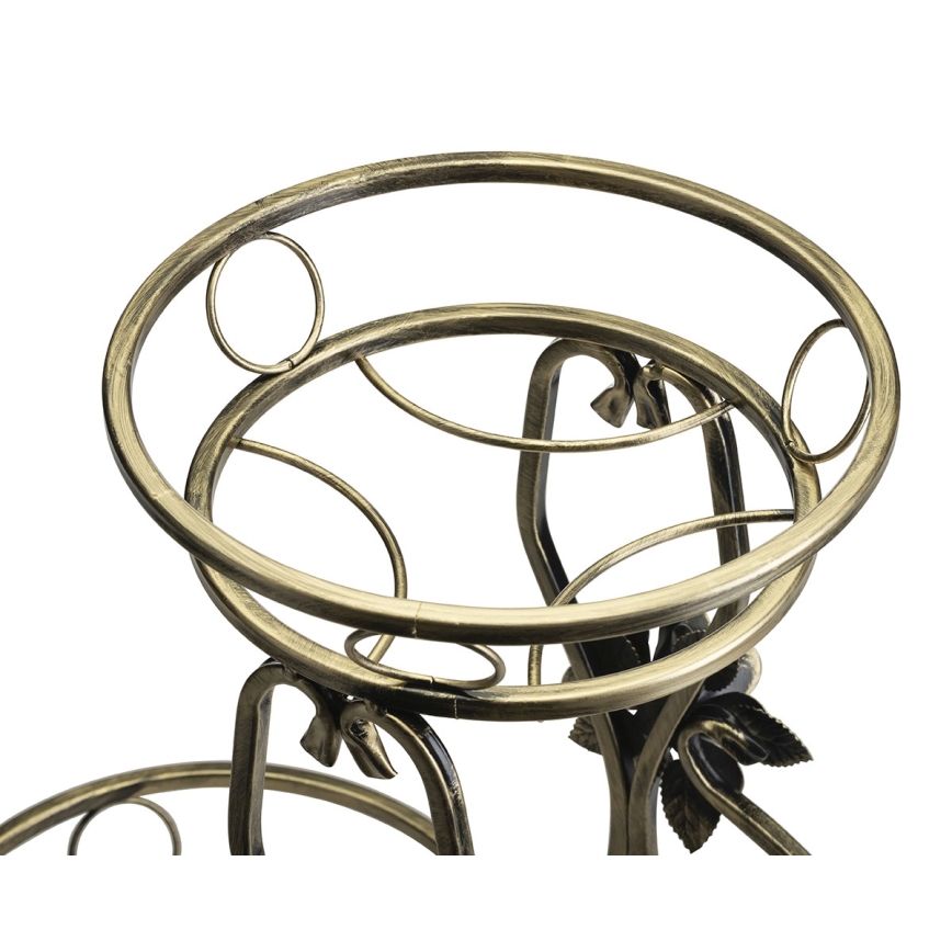 Kwietnik 64x54 cm złoty