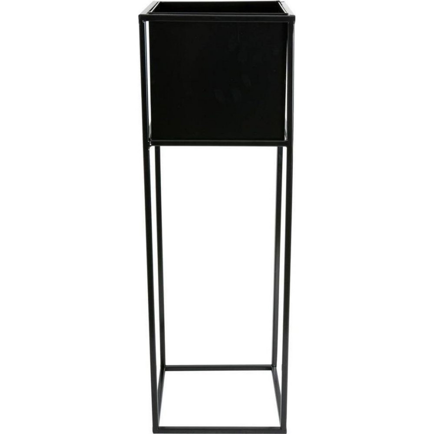 Kwietnik 70x24 cm czarny