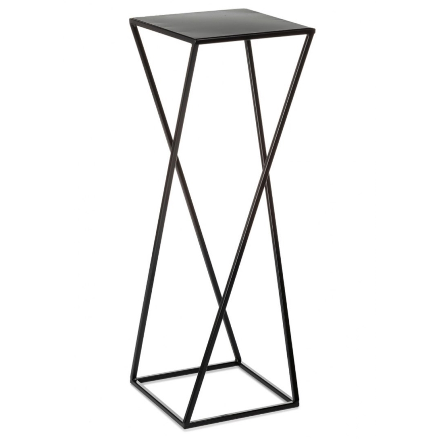 Kwietnik 70x24 cm czarny