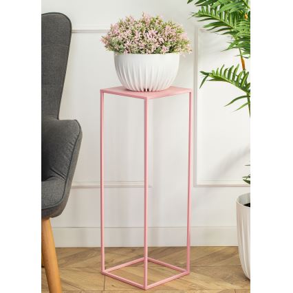 Kwietnik 70x24 cm różowe