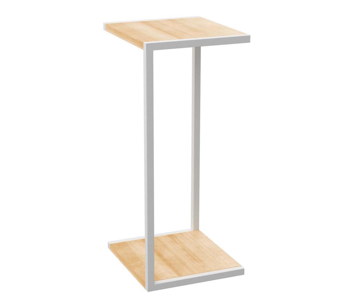 Kwietnik 70x30x34 cm białe